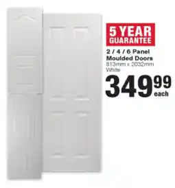 Build It 2/4/6 Panel Moulded Doors offer