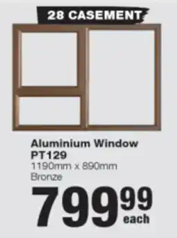 Build It Aluminium Window PT129 offer