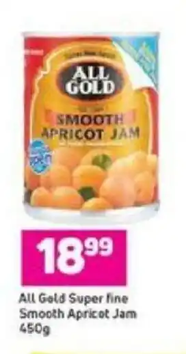 Game All Gold Super Fine Smooth Apricot Jam 450g offer