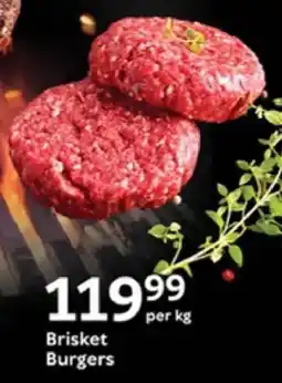 Oxford Freshmarket Brisket Burgers offer