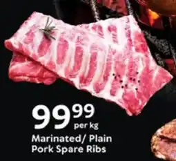 Oxford Freshmarket Marinated/ Plain Pork Spare Ribs offer