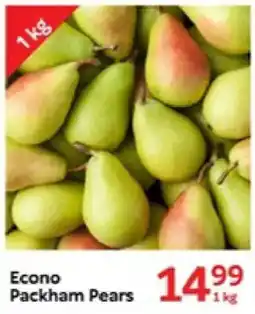 Oxford Freshmarket Econo Packham Pears offer