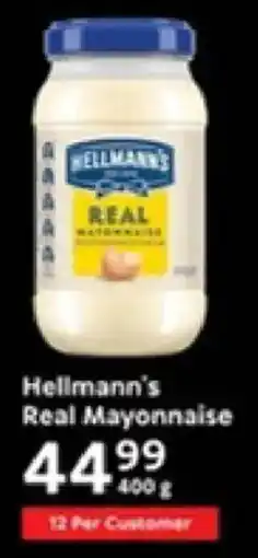 Oxford Freshmarket Hellmann's Real Mayonnaise offer