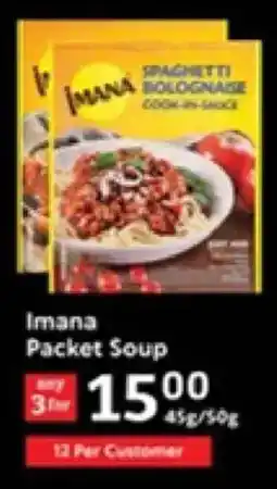 Oxford Freshmarket Imana Packet Soup offer