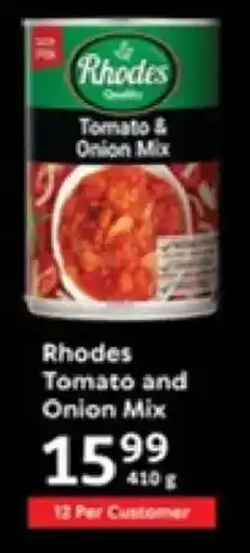Oxford Freshmarket Rhodes Tomato and Onion Mix offer