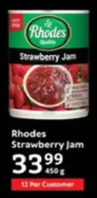 Oxford Freshmarket Rhodes Strawberry Jam offer