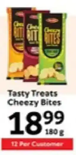 Oxford Freshmarket Tasty Treats Cheezy Bites offer
