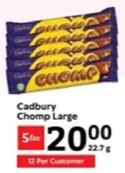 Oxford Freshmarket Cadbury Chomp Large offer