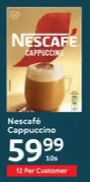 Oxford Freshmarket Nescafé Cappuccino offer
