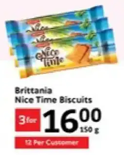 Oxford Freshmarket Brittania Nice Time Biscuits offer