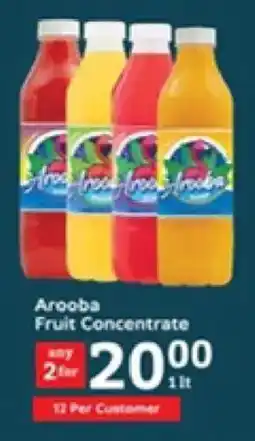 Oxford Freshmarket Arooba Fruit Concentrate offer
