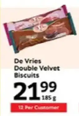 Oxford Freshmarket De Vries Double Velvet Biscuits offer