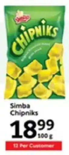 Oxford Freshmarket Simba Chipniks offer