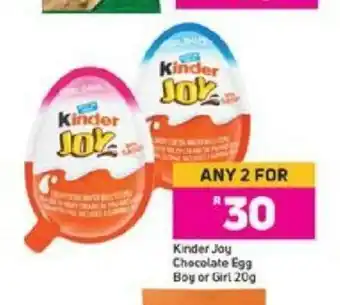 Game Kinder Joy Chocolate Egg Boy or Girl 20g offer