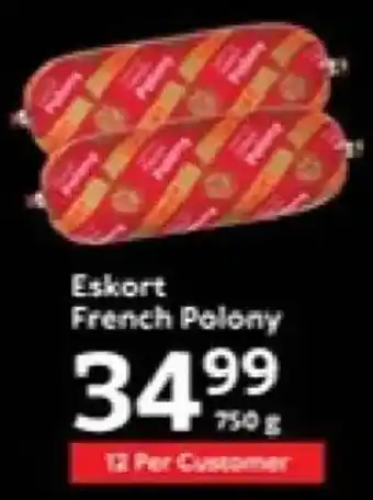 Oxford Freshmarket Eskort French Polony offer