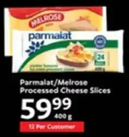 Oxford Freshmarket Parmalat/ Melrose Processed Cheese Slices offer