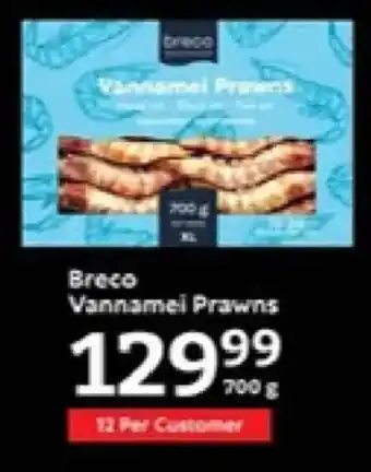 Oxford Freshmarket Breco Vannamei Prawns offer