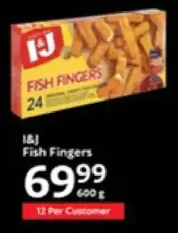 Oxford Freshmarket I&J Fish Fingers offer