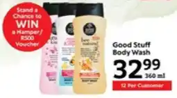 Oxford Freshmarket Good Stuff Body Wash offer
