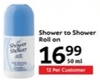 Oxford Freshmarket Shower to Shower Roll on offer