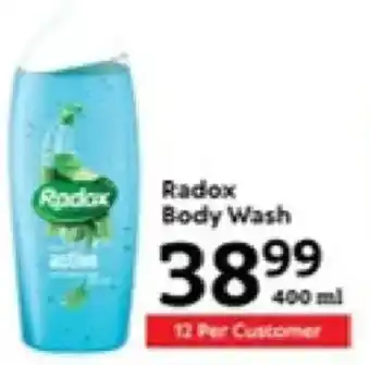 Oxford Freshmarket Radox Body Wash offer