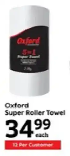 Oxford Freshmarket Oxford Super Roller Towel offer