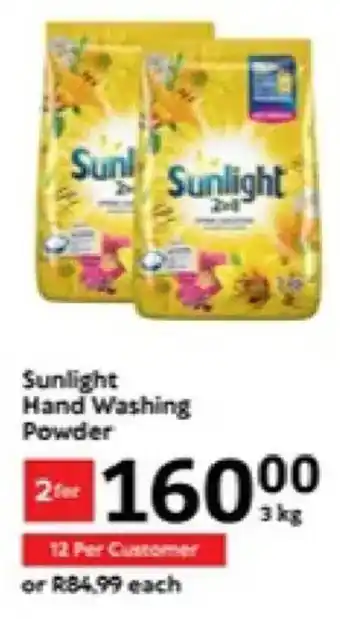 Oxford Freshmarket Sunlight Hand Washing Powder offer