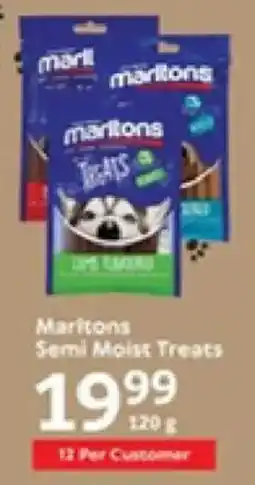 Oxford Freshmarket Marltons Semi Moist Treats offer