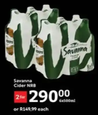 Oxford Freshmarket Savanna Cider NRB offer