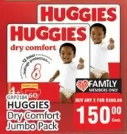 KitKat Cash and Carry Huggies Dry Comfort Jumbo Pack offer