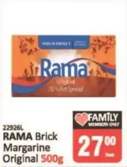 KitKat Cash and Carry Rama Brick Margarine Original offer