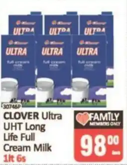KitKat Cash and Carry Clover Ultra UHT Long Life Full Cream Milk offer