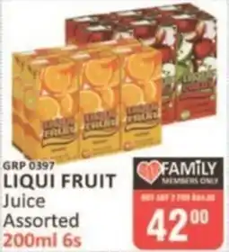 KitKat Cash and Carry Liqui Fruit Juice Assorted offer