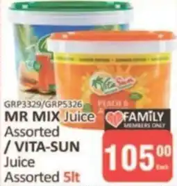 KitKat Cash and Carry Mr Mix Juice Assorted/ Vita-Sun Juice Assorted offer