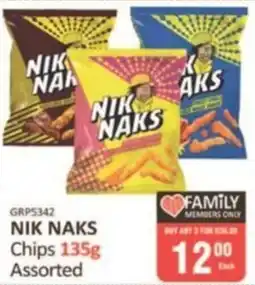 KitKat Cash and Carry Nik Naks Chips Assorted offer