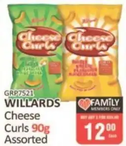 KitKat Cash and Carry Willards Cheese Curls Assorted offer