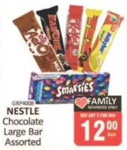 KitKat Cash and Carry Nestle Chocolate Large Bar Assorted offer