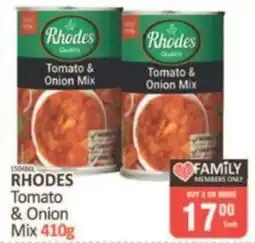 KitKat Cash and Carry Rhodes Tomato & Onion Mix offer