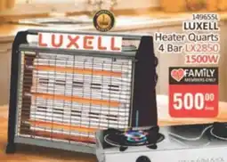 KitKat Cash and Carry Luxell Heater Quarts 4 Bar offer