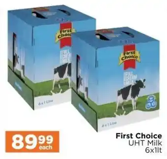 Check Star First Choice UHT Milk offer