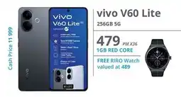 Cellucity Vivo V60 Lite 256GB 5G offer