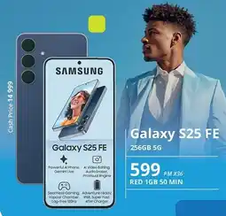 Cellucity Samsung Galaxy S25 FE 256GB 5G offer