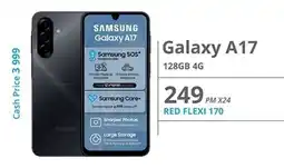 Cellucity Samsung Galaxy A17 128GB 4G offer
