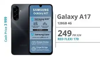 Cellucity Samsung Galaxy A17 128GB 4G offer