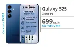 Cellucity Samsung Galaxy S25 256GB 5G offer