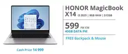 Cellucity Honor MagicBook X14 offer
