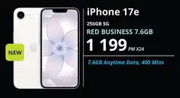 Cellucity iPhone 17e 256GB 5G offer