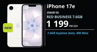 Cellucity iPhone 17e 256GB 5G offer