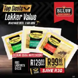 Bluff Meat Supply Ladysmith Cheese offer