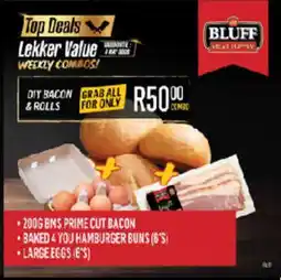 Bluff Meat Supply DIY Bacon & Rolls offer